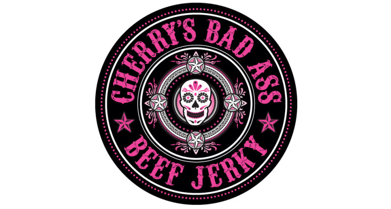 Cherry's Bad Ass Beef Jerky logo