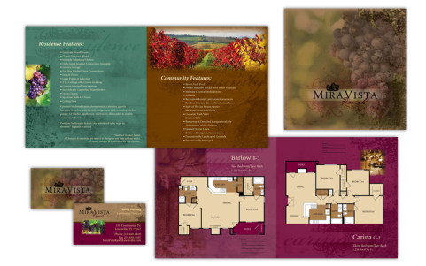 Mira Vista Ranch brochure and card