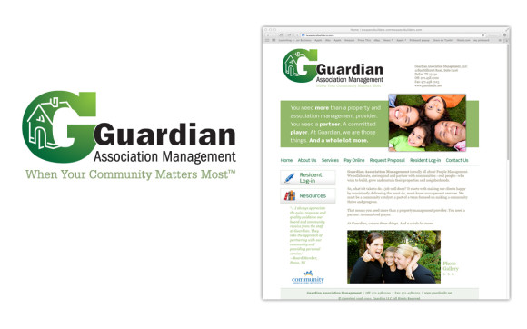 Guardian web design